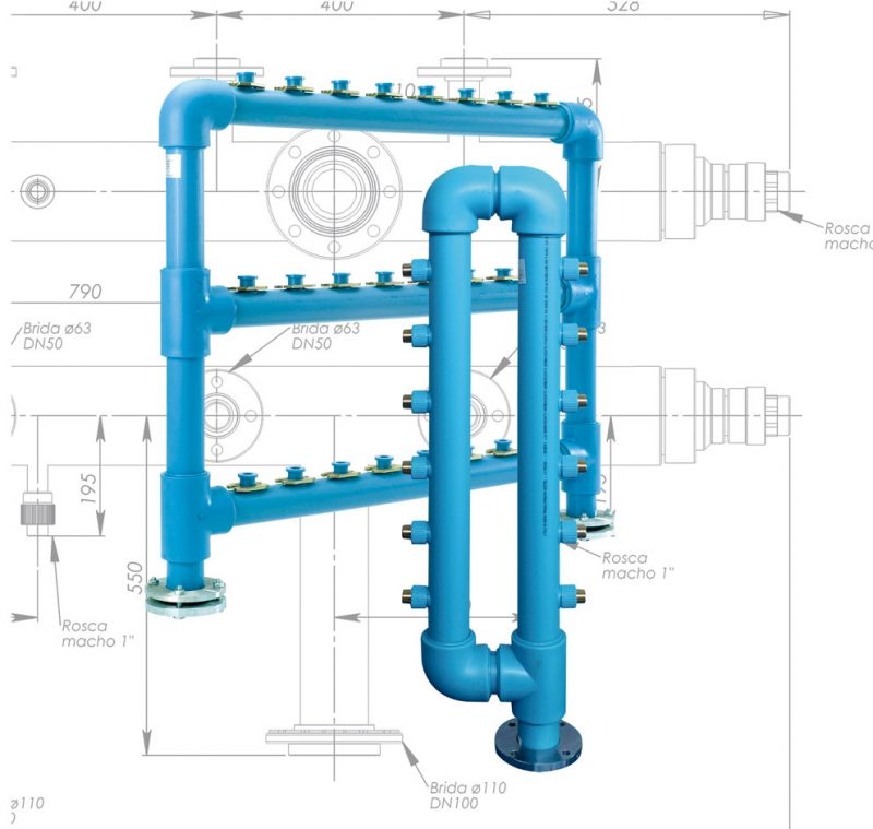 Baterías de polipropileno en PP-R RP Baterias-polipropileno-en-PP-R_RP